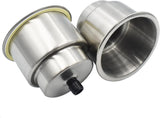 2 Pack Stainless Steel Boat Drink Holders with Drain, Recessed Marine Cup Holders for Boats, RVs, Campers, Pontoon Seats and Cabinets In Australia - Darrahopens