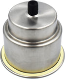 2 Pack Stainless Steel Boat Drink Holders with Drain, Recessed Marine Cup Holders for Boats, RVs, Campers, Pontoon Seats and Cabinets