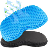 Anti Slip Gel Kayak Seat Cushion with Waterproof Cover, Thick Canoe and Boat Seat Pad for Paddling, Fishing and Outdoor Comfort, Blue In Australia - Darrahopens