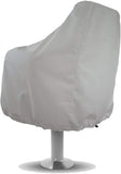 Waterproof Boat Captain Seat Cover, Weather Resistant Protective Cover for Pedestal and Pontoon Helm Chairs, Silver, 65 x 65 x 120 cm In Australia - Darrahopens