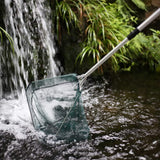 Telescopic Fishing Landing Net, Extendable Freshwater Net for Kids and Adults, Ponds, Lakes, Kayaks and Catch and Release, 102 to 160 cm