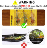 Pre Rigged Saltwater Soft Swimbait Lures with Jig Hooks, Tear Resistant TPE Baits for Redfish, Grouper, Bass, Trout and Freshwater Fishing In Australia - Darrahopens