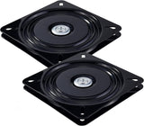 2 Pack 360 Degree Boat Seat Swivel Bases, Heavy Duty Flat Marine Pedestal Mount Replacements for Fishing Boats and Pontoons, Black, 15.2 cm In Australia - Darrahopens