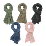 Autumn Winter Men's Basic Cotton Scarf, Medium Thickness for All Seasons, Versatile Black Oversized Soft Warm Touch In Australia - Darrahopens