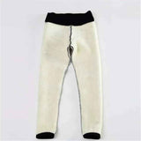 Black Sherpa Fleece Lined High Waist Winter Leggings for Women, Thick Cashmere Feel Thermal Pants with Stretchy Fit, Perfect for Cold Weather Size S In Australia - Darrahopens