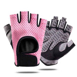 Black Half Finger Fitness Training Gloves for Men and Women, Breathable Mesh Back with Non-Slip Microfiber Palm, Wrist Protection Size XL for Gym and Cycling In Australia - Darrahopens