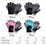 Black Half Finger Fitness Training Gloves for Men and Women, Breathable Mesh Back with Non-Slip Microfiber Palm, Wrist Protection Size XL for Gym and Cycling In Australia - Darrahopens