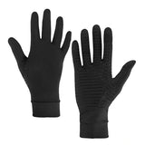 Copper Fiber Compression Gloves for Touchscreen Use, Warm Non-Slip Silicone Palm for Outdoor Sports Fitness Riding Cycling, Size M for Arthritis Support In Australia - Darrahopens