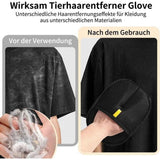 2-Piece Electrostatic Pet Hair Removal Gloves for Cats and Dogs, Reusable Washable Grooming Mitt for Furniture Clothing and Car Seats In Australia - Darrahopens