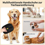 2-Piece Electrostatic Pet Hair Removal Gloves for Cats and Dogs, Reusable Washable Grooming Mitt for Furniture Clothing and Car Seats In Australia - Darrahopens