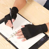 Black Small Arthritis Compression Gloves for Hand Pain and Swelling Relief, Mild Support for Osteoarthritis Stiffness and Mobility with Non-Slip Grip In Australia - Darrahopens