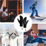 USB Heated Gloves with Touchscreen and Removable Heating Core, Fast Heating Anti-Slip Acrylic Knit for Winter Sports and Outdoor Activities, Requires 5V2A Power In Australia - Darrahopens