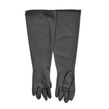 Rubber Sandblasting Gloves 60 cm Length for Sandblasting Cabinets, Cotton Lined Abrasion Resistant Sleeves with Rough Surface for Secure Grip in Heavy-Duty Work In Australia - Darrahopens