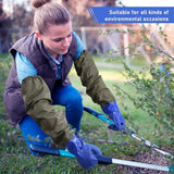 Waterproof Long Rubber Pond Gloves with 28 Inch Sleeves, Thick PVC Wear Resistant for Car Wash Fishing Digging and Chemical Handling with Seamless Cotton Liner In Australia - Darrahopens
