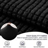 Black Stretch Spandex Armrest Covers Set of 2 for Sofa Armchair Recliner, Soft Flexible Furniture Protectors Against Stains and Scratches with Machine Washable Care In Australia - Darrahopens