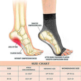 White Neuropathy Socks 3 Pairs L/XL, Soothing Compression for Neuropathy Pain Tendinitis Plantar Fasciitis, Breathable Nylon with Thermal Support for Ankle Relief In Australia - Darrahopens