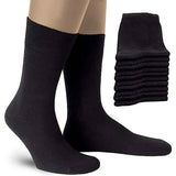 Black Premium Cotton Socks for Men and Women Pack of 10, Breathable 85% Cotton with Spandex for All-Day Comfort, Sweat-Wicking Durable Everyday Wear In Australia - Darrahopens