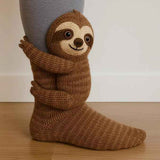 Funny Cute 3D Printed Animal Socks for Women, Sloth Rabbit Koala Designs, Warm Breathable Cotton Novelty Socks for Gifts and Daily Wear In Australia - Darrahopens