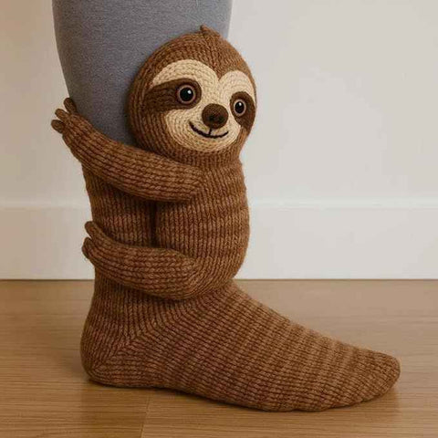 Funny Cute 3D Printed Animal Socks for Women, Sloth Rabbit Koala Designs, Warm Breathable Cotton Novelty Socks for Gifts and Daily Wear In Australia - Darrahopens