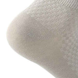 Black Bamboo Socks 5-Pack with Comfort Elastic, Soft Breathable 95% Bamboo 5% Spandex, Naturally Antibacterial Moisture-Wicking for Men and Women EU 38-44 In Australia - Darrahopens