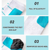 High Quality Foot Compression Socks for Plantar Fasciitis Heel Spurs Arch Pain, Comfortable Varicose Vein Socks L/XL (40-44) for Men and Women In Australia - Darrahopens