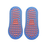 Black Anti-Slip Trampoline Socks for Parent-Child Use, Cotton Polyester Spandex with Silicone Dots, Elastic Sports Socks for Toddlers 1-4 Years Old In Australia - Darrahopens