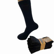 Black Bamboo Socks 10 Pairs for Women Men, Soft Breathable 80% Bamboo 15% Polyester 5% Lycra, Moisture-Wicking Lightweight Fit for Size 35-38 In Australia - Darrahopens