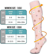 Compression Socks for Women Men Circulation 6 Pairs, Graduated Support for Running Athletic Sports S/M, Breathable Nylon Polyester for All-Day Comfort and Recovery In Australia - Darrahopens