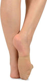 Beige Fine Cotton Toe Socks 5 Pairs, Invisible Half Socks with Non-Slip Silicone Seamless Design for Sandals Dress Shoes and Yoga, One Size for Women In Australia - Darrahopens