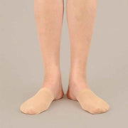 Beige Fine Cotton Toe Socks 5 Pairs, Invisible Half Socks with Non-Slip Silicone Seamless Design for Sandals Dress Shoes and Yoga, One Size for Women In Australia - Darrahopens