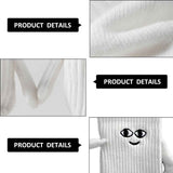 White and Black Magnetic Couple Socks 2 Pairs, Cute Hand-Holding Design with Magnets, Soft Breathable Cotton for Fun Gifts and Party Favors In Australia - Darrahopens