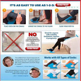 Sock Aid Tool for Put On and Take Off Support Stockings, Ergonomic Cradle Design with Soft Rubberized Grip, Suitable for Compression Socks, Seniors and Pregnancy In Australia - Darrahopens
