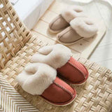 Women's Winter Fashion Cotton Slippers for Size 38-39, Soft Furry Inner Lining, Durable TPR Non-Slip Sole for Indoor Home Office and Gift Use In Australia - Darrahopens