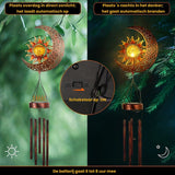 Magic Wind Chime, Solar moon and sun lighting, Outdoor lighting, Wind organ, Solar lighting, Solar garden lighting In Australia - Darrahopens