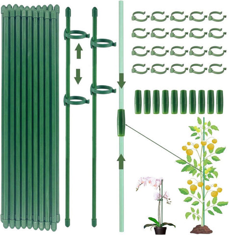 Plant Trellis, Plant Supports for Climbing Plants, Outdoor Wall Rack, Green, for Growing Vegetables, Herbs and Flowers In Australia - Darrahopens