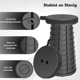 Folding Stool, Telescopic Camping Chair, Lightweight, as a Fishing Chair, Travel Chair and Outdoor Chair
