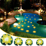 2 Pieces Solar Lotus Lighting, Floating LED Lights, Solar Garden Lighting, Garden Lights, Garden Decorative Lights, Outdoor Lighting