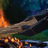 BBQ Gloves, Cowhide Leather, Heat Resistant up to 260°C, Barbecue Gloves, non slip Grip and Reinforced Palm, For Fireplace, Hearth and Grill In Australia - Darrahopens
