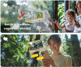 Window Birdhouse, Transparent, With Suction Cups, Feeding Station, for Attracting and Watching Small Wild Birds from Your Window at Home In Australia - Darrahopens