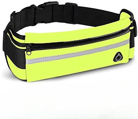 Running Waistband, water repellent and Breathable Material, Spacious Storage Pockets for Smartphone, Water Bottle or Power Bank, Yellow In Australia - Darrahopens