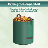 Sustainable Garden Waste Bag 500L, Extra Large, Foldable Garden Bag, Big Bag, Rubble Bag, Green Waste, Leaf Bag, Waterproof In Australia - Darrahopens