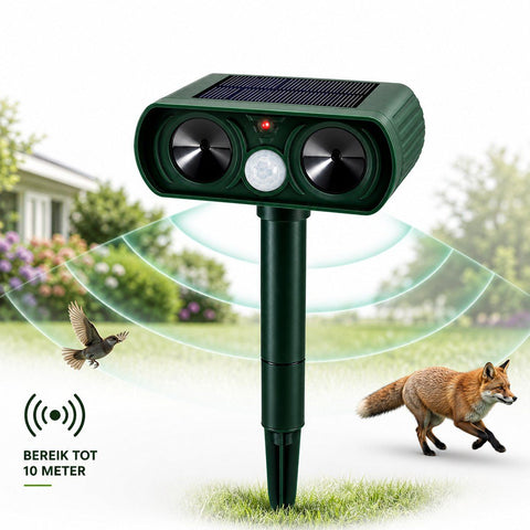 Ultrasonic Animal Repeller, With Motion Sensor, Marten Repeller, Mouse Repeller, Ultrasonic Pest Repeller, Birds and Garden Protection In Australia - Darrahopens