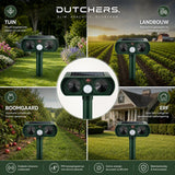 Ultrasonic Animal Repeller, With Motion Sensor, Marten Repeller, Mouse Repeller, Ultrasonic Pest Repeller, Birds and Garden Protection