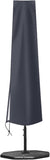Waterproof 600D Parasol Cover with Zipper, Drawstring and Storage Pouch for Cantilever and Standing Parasols, Black, 190 x 50 x 30 cm In Australia - Darrahopens