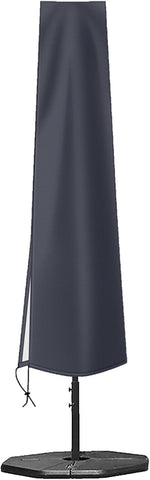Waterproof 600D Parasol Cover with Zipper, Drawstring and Storage Pouch for Cantilever and Standing Parasols, Black, 190 x 50 x 30 cm In Australia - Darrahopens