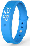 Vibration Alarm Reminder Watch with Silent Wrist Alerts and 10 Time Reminders for Medication, Meals and Daily Schedules, Blue In Australia - Darrahopens