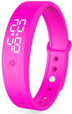 Vibration Alarm Reminder Watch with Silent Wrist Alerts and 10 Time Reminders for Medication, Meals and Daily Schedules, Pink In Australia - Darrahopens
