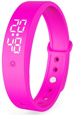 Vibration Alarm Reminder Watch with Silent Wrist Alerts and 10 Time Reminders for Medication, Meals and Daily Schedules, Pink In Australia - Darrahopens