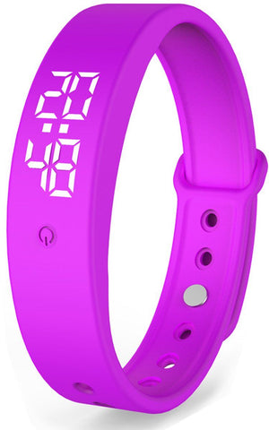 Vibration Alarm Reminder Watch with Silent Wrist Alerts and 10 Time Reminders for Medication, Meals and Daily Schedules, Purple In Australia - Darrahopens