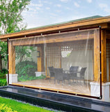 Transparent PVC Tarpaulin, Heavy Duty Patio Cover for Plant, Garden and Chicken Coop Wind and Rain Protection, 4 x 4 m In Australia - Darrahopens